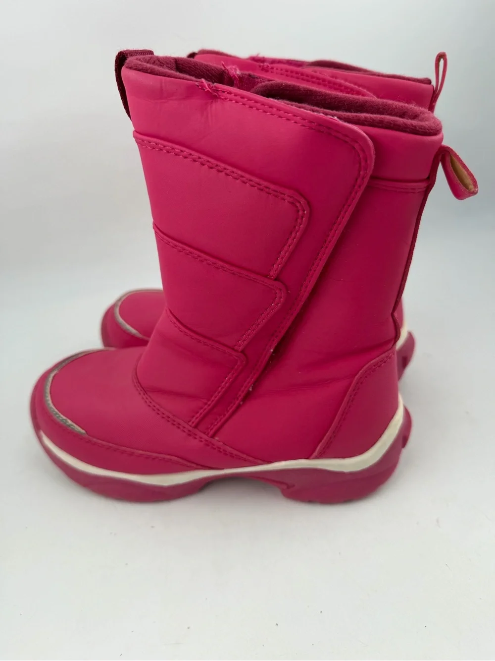 Lands End Girl’s Pink Insulated-SZ 13C M- Winter Snow Boots